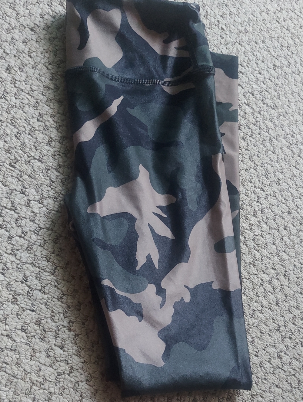 Noli Black and Gray Activewear Legging